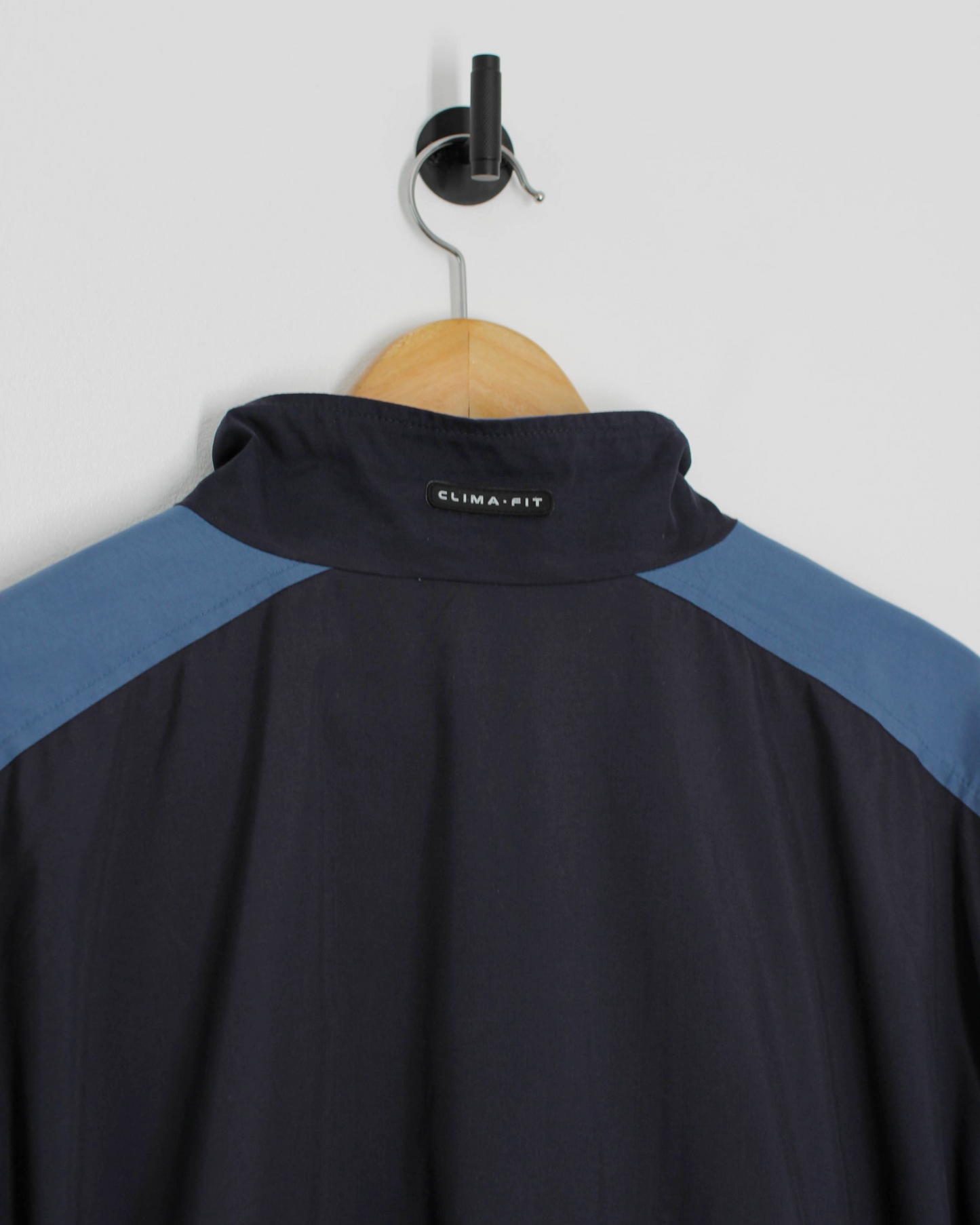 00s Nike Navy/Blue Clima-Fit Quarter Zip Jacket (XL)