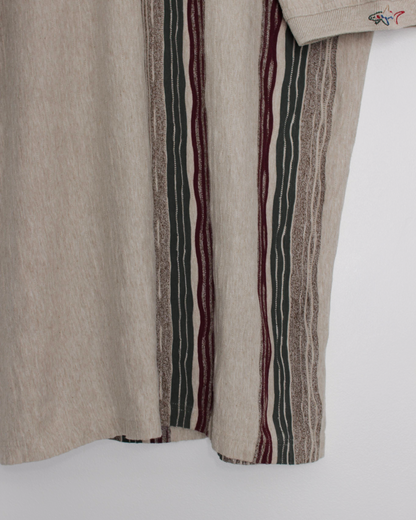 90s Greg Norman Abstract Polo-Shirt (L)