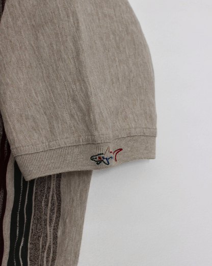 90s Greg Norman Abstract Polo-Shirt (L)