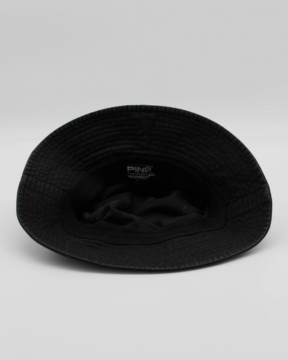 00s Ping ‘Mr Ping’ Black Bucket Hat