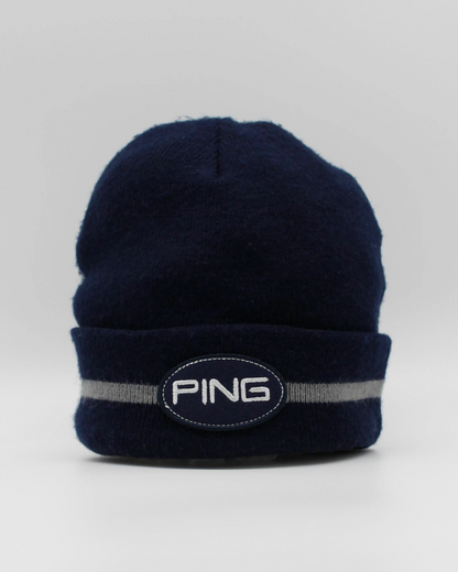 00s Ping Navy Beanie Hat