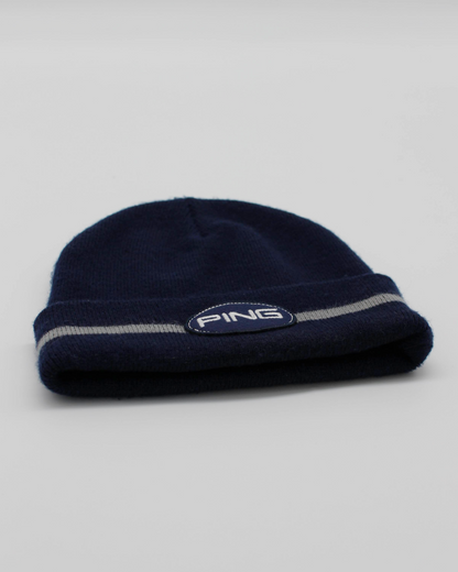 00s Ping Navy Beanie Hat