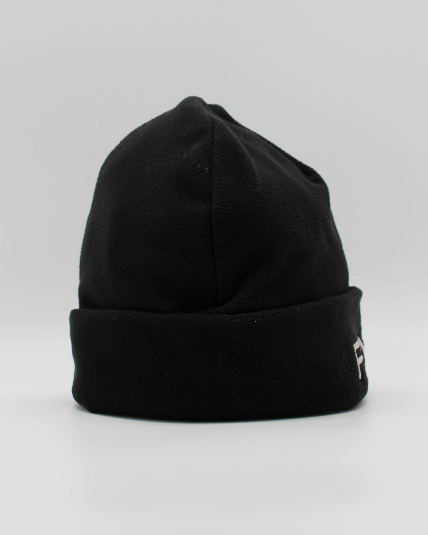 00s Ping Brushed Fleece Black Beanie Hat