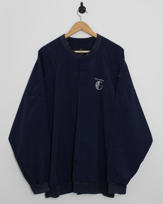 90s Nike Las Vegas Golf ‘We’re Fore Kids’ Navy Windbreaker (XL)