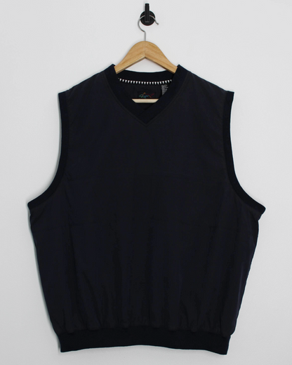 90s Greg Norman Black Golf Vest (L)