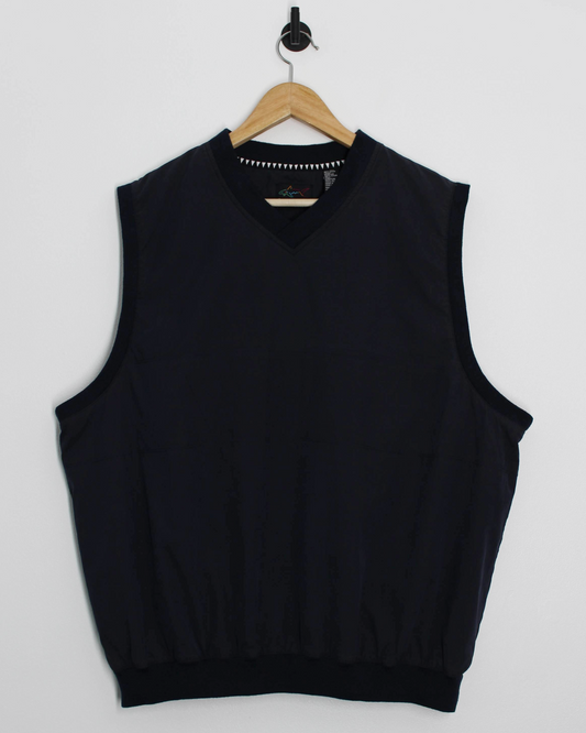 90s Greg Norman Black Golf Vest (L)