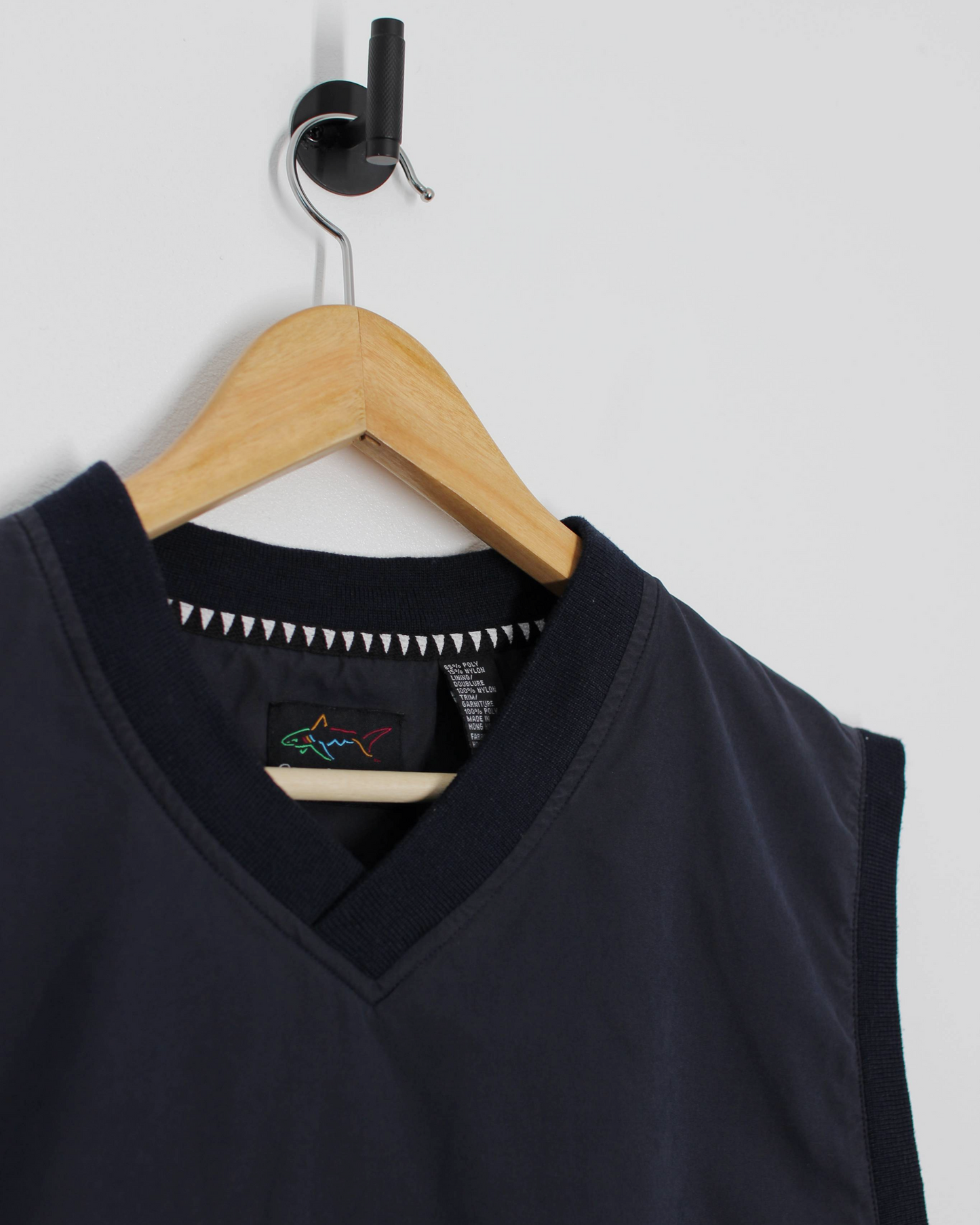 90s Greg Norman Black Golf Vest (L)