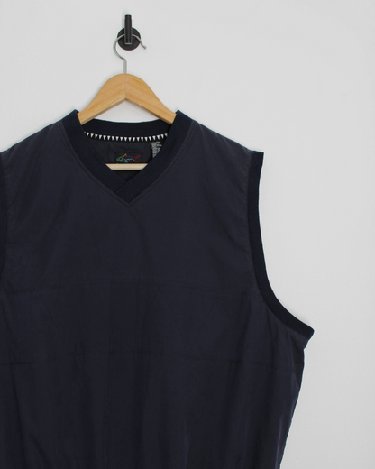 90s Greg Norman Black Golf Vest (L)