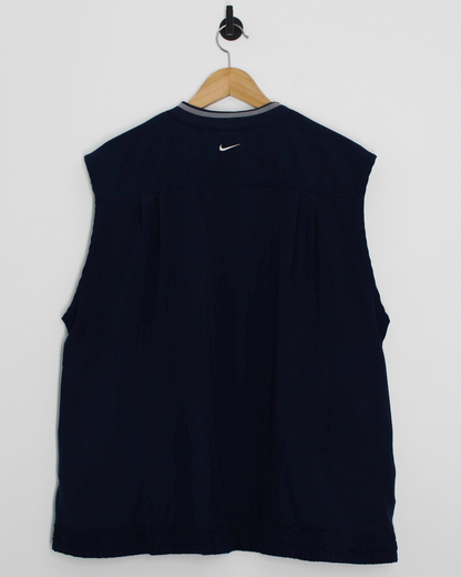 00s Nike Navy Golf Vest (L)