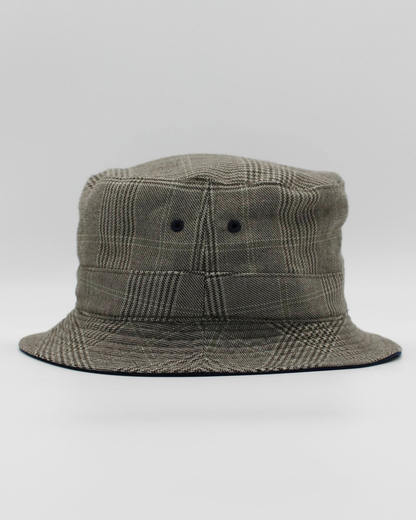 90s Nike Reversible Plaid/Navy Bucket Hat