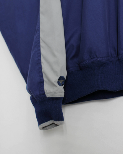 90s TaylorMade Blue/Grey Quarter Zip Jacket (XL)