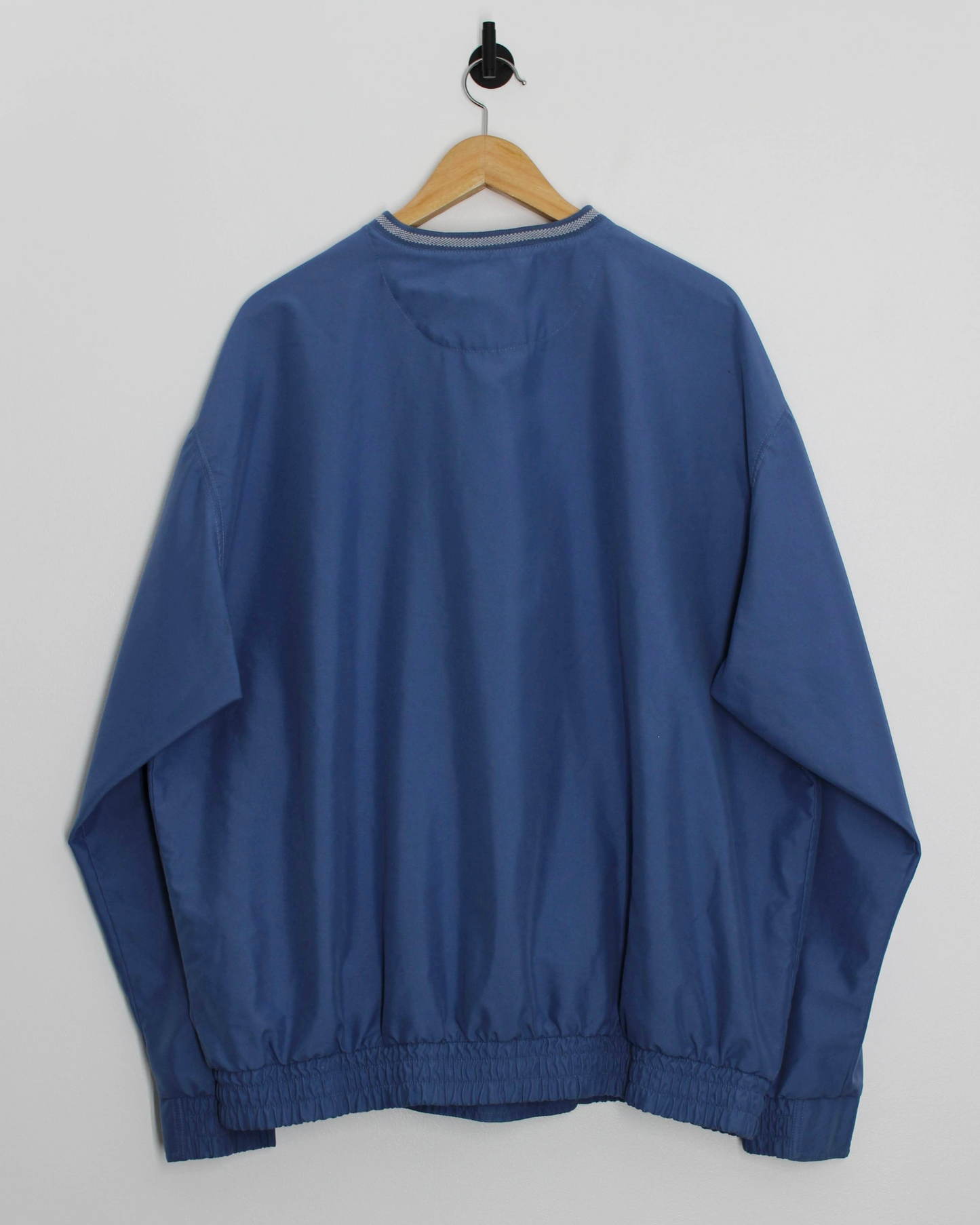 00s Nike Light Blue V-Neck Windbreaker (XL)