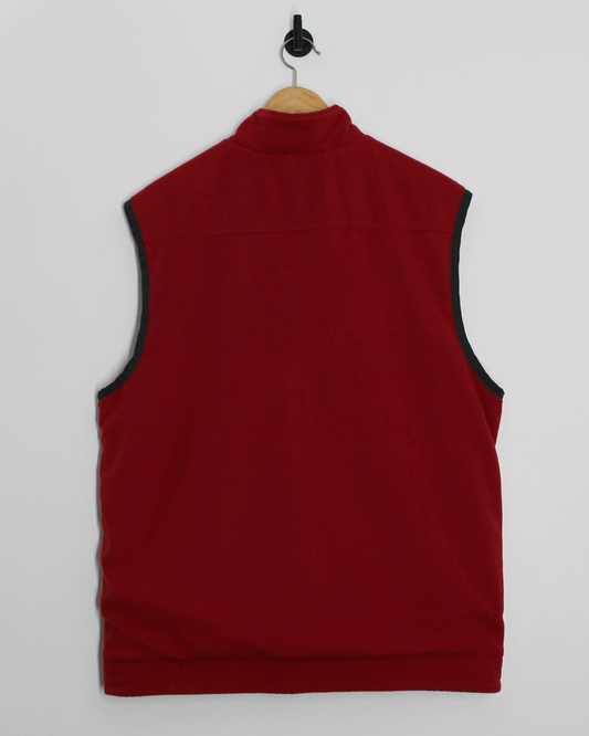 00s Nike Reversible Red/Grey Golf Vest (M)