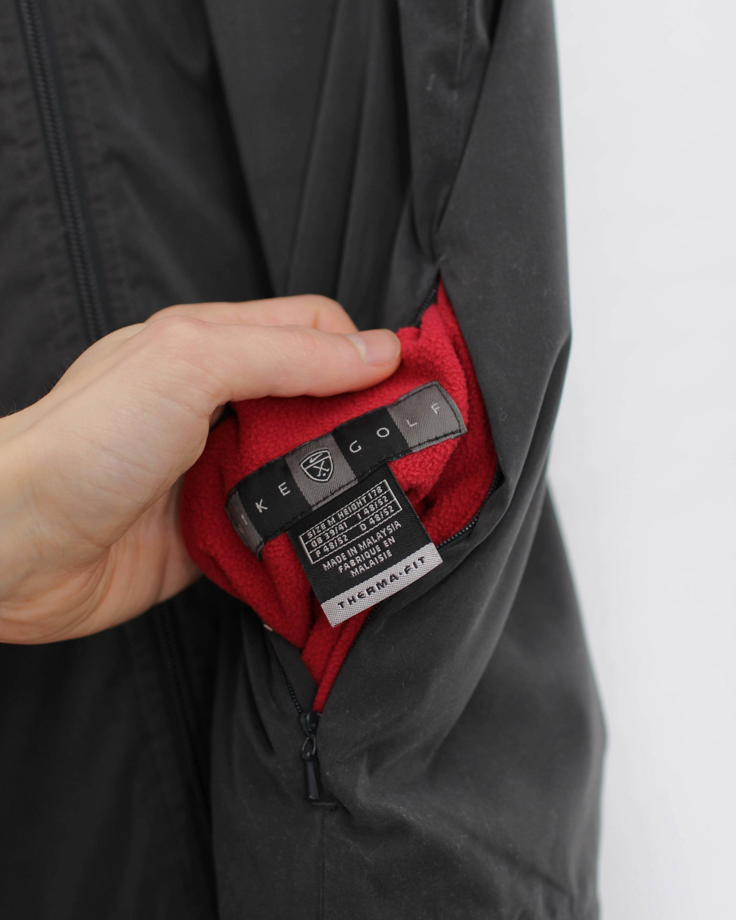 00s Nike Reversible Red/Grey Golf Vest (M)