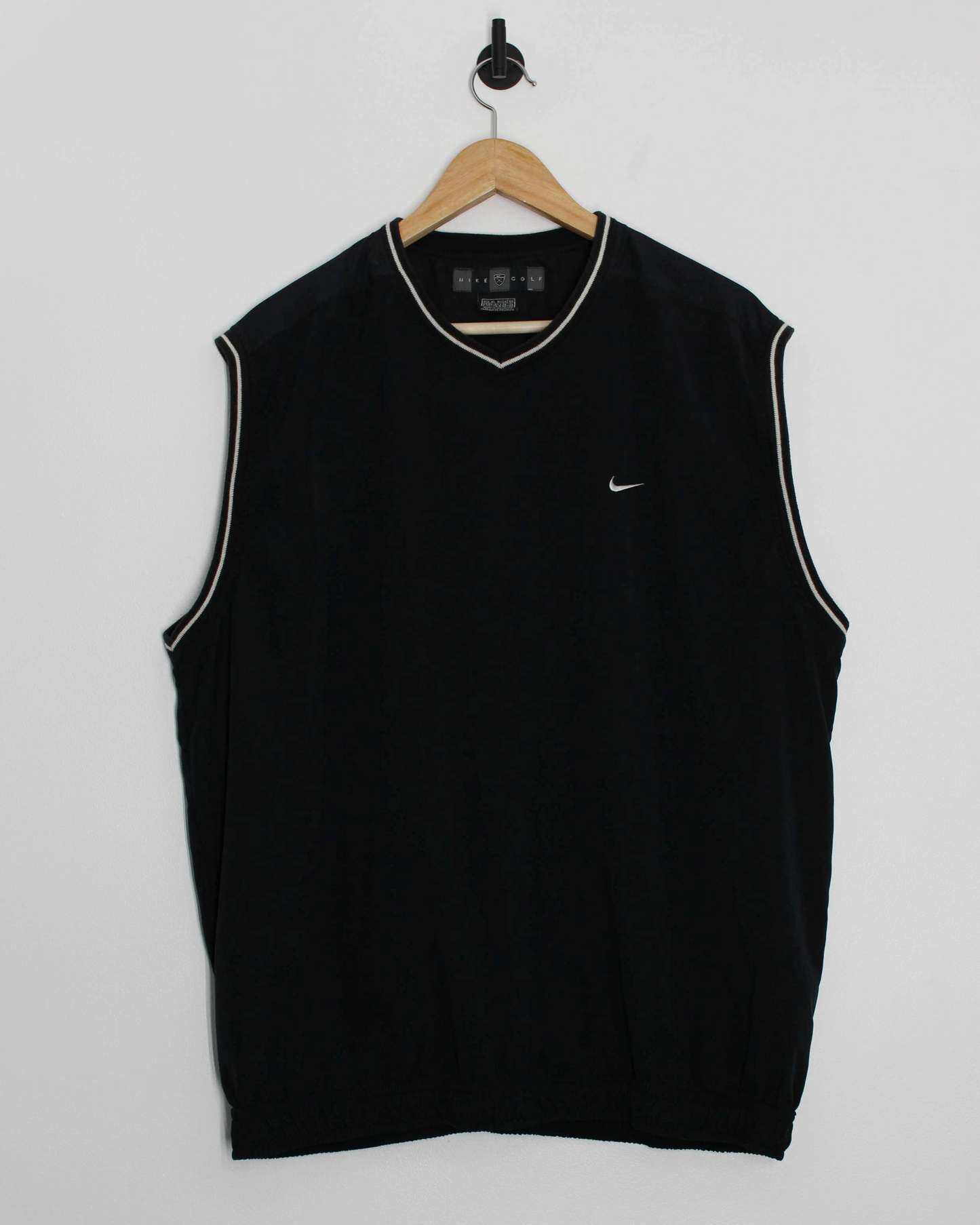 00s Nike Black Golf Vest (XL)