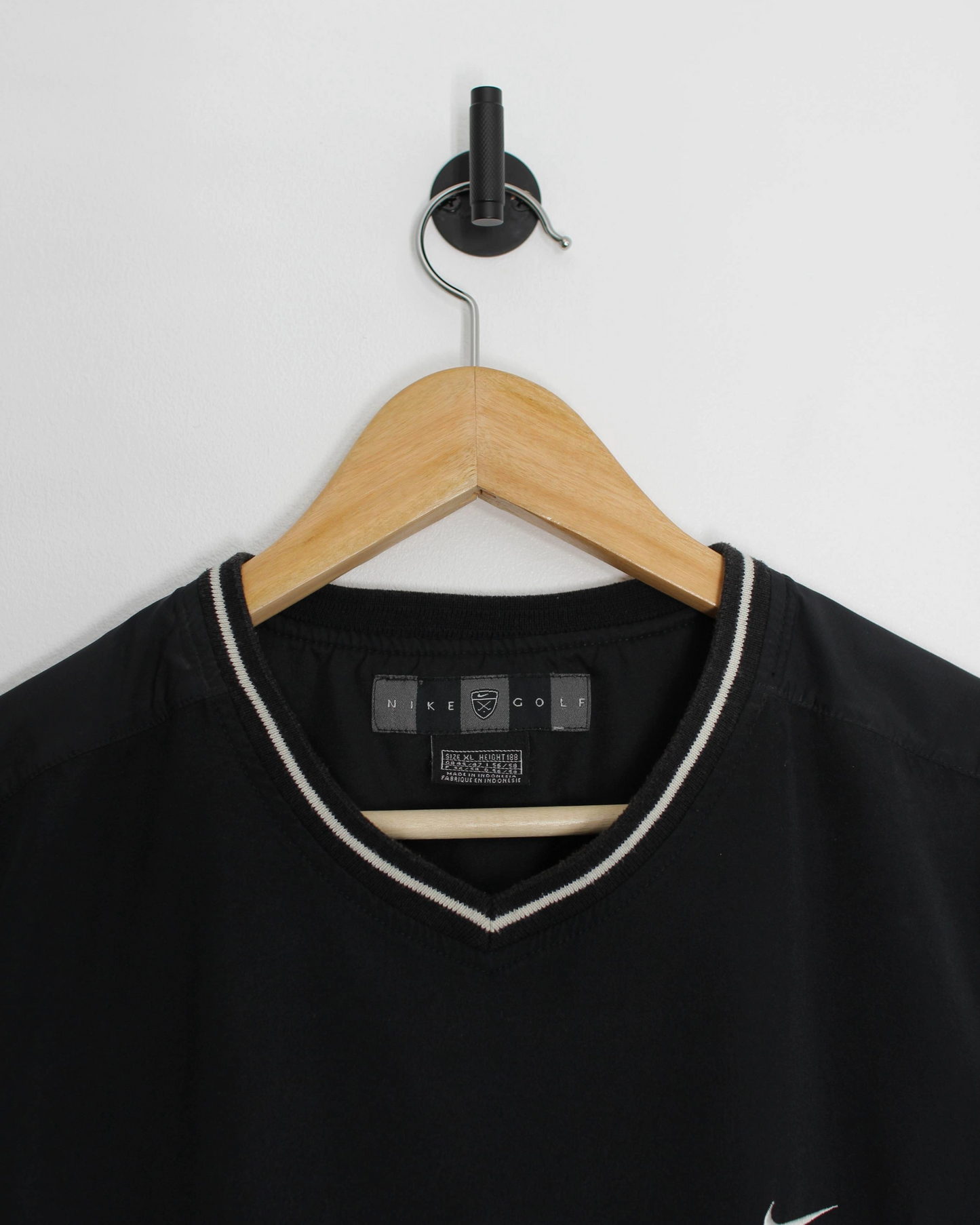 00s Nike Black Golf Vest (XL)