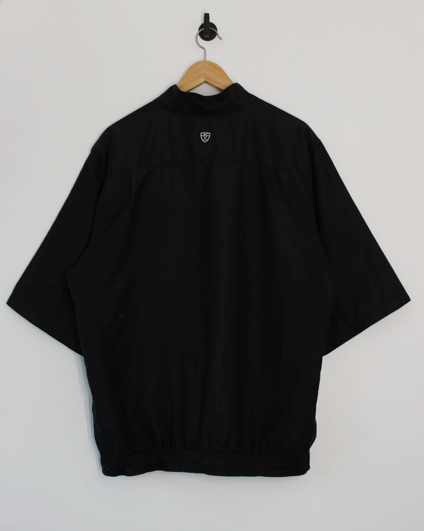 00s Nike Black Short Sleeve Windbreaker (L)