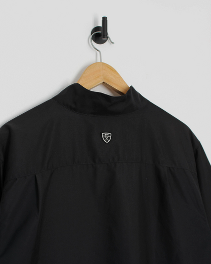 00s Nike Black Short Sleeve Windbreaker (L)