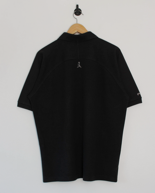00s Ping ‘Mr Ping’ Black Polo-Shirt (M)