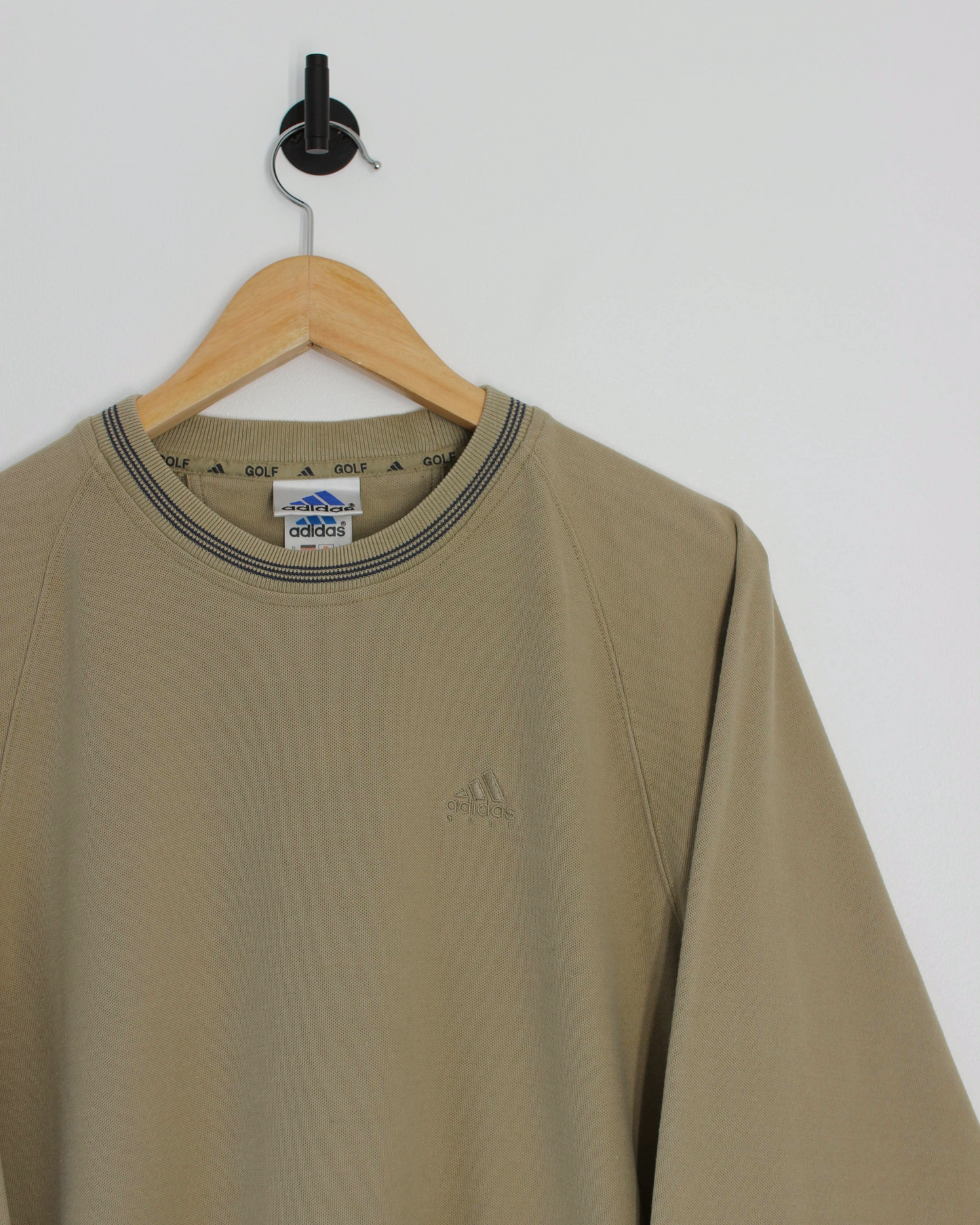 Adidas Gold Crewneck Sweatshirt (S)