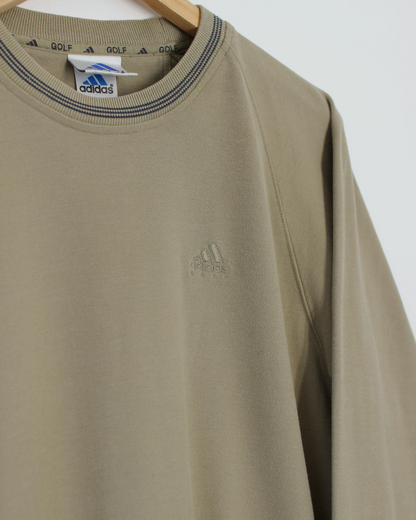 Adidas Gold Crewneck Sweatshirt (S)