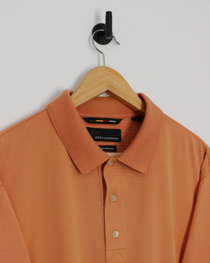 Greg Norman Orange Polo-Shirt (XL)