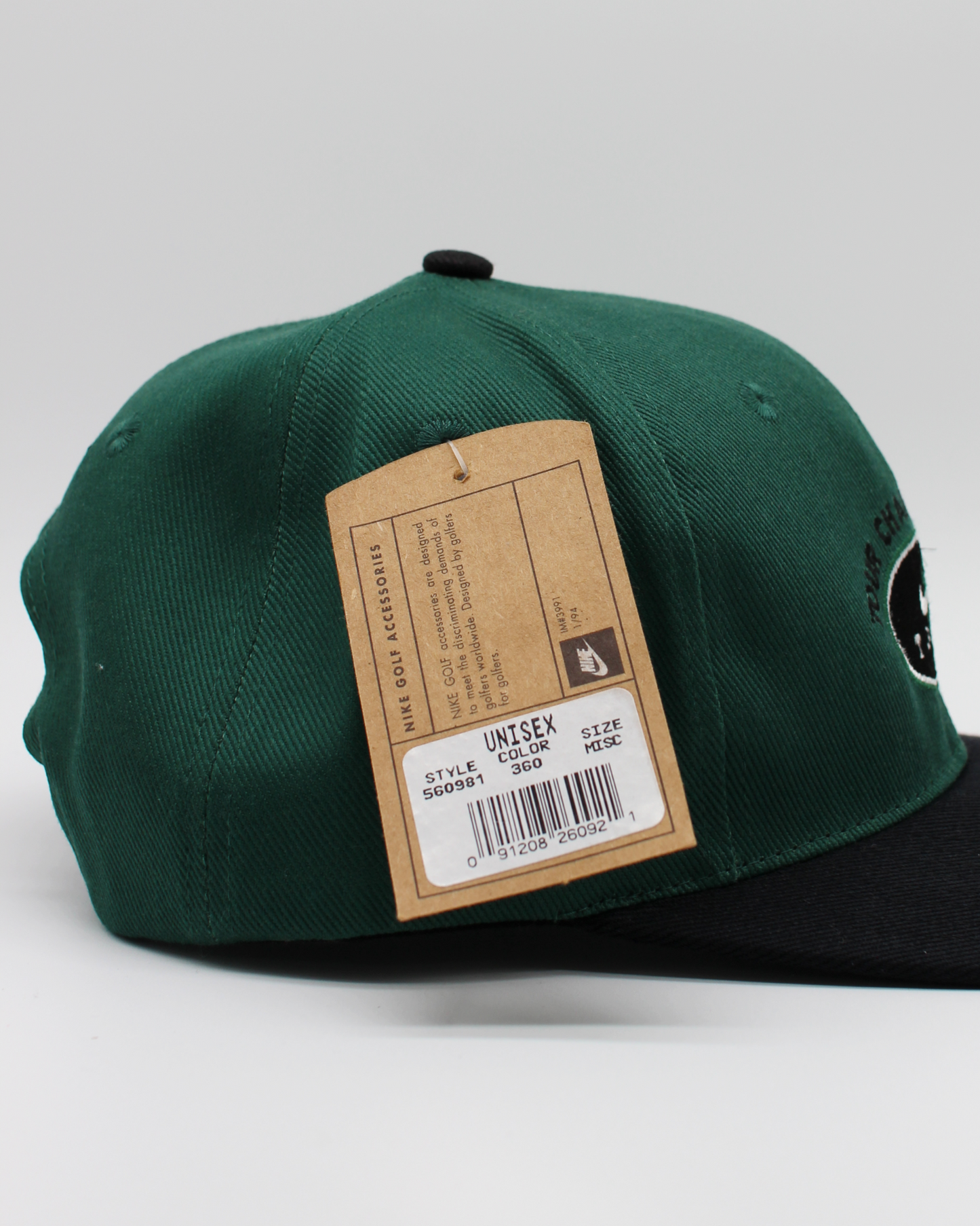 90s Nike Tour Green & Black With Tags