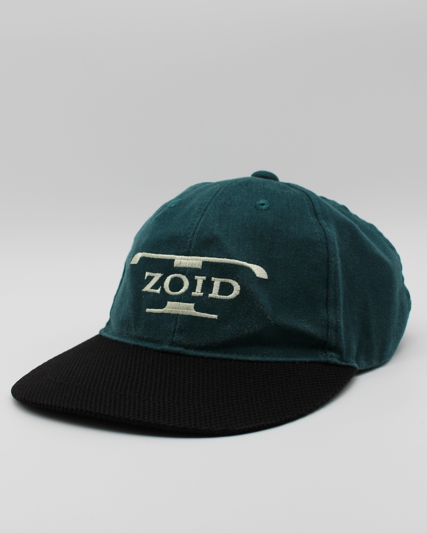 90s T-Zoid Mizuno Teal & Black Cap (S)