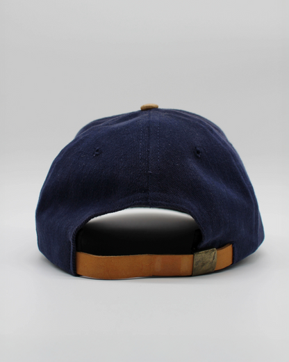 90s Lynx Golf Navy & Tan Cap
