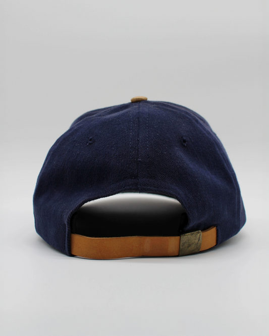 90s Lynx Golf Navy & Tan Cap