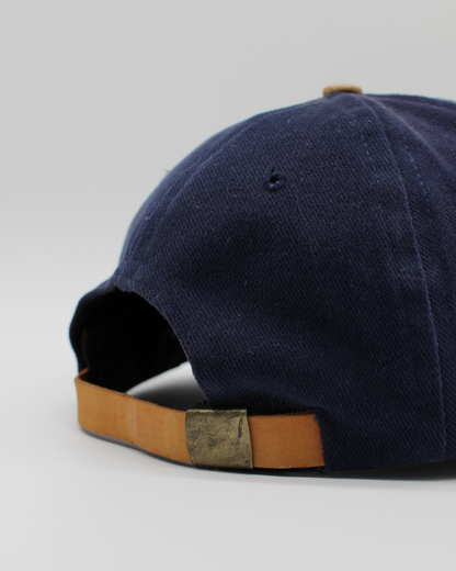 90s Lynx Golf Navy & Tan Cap