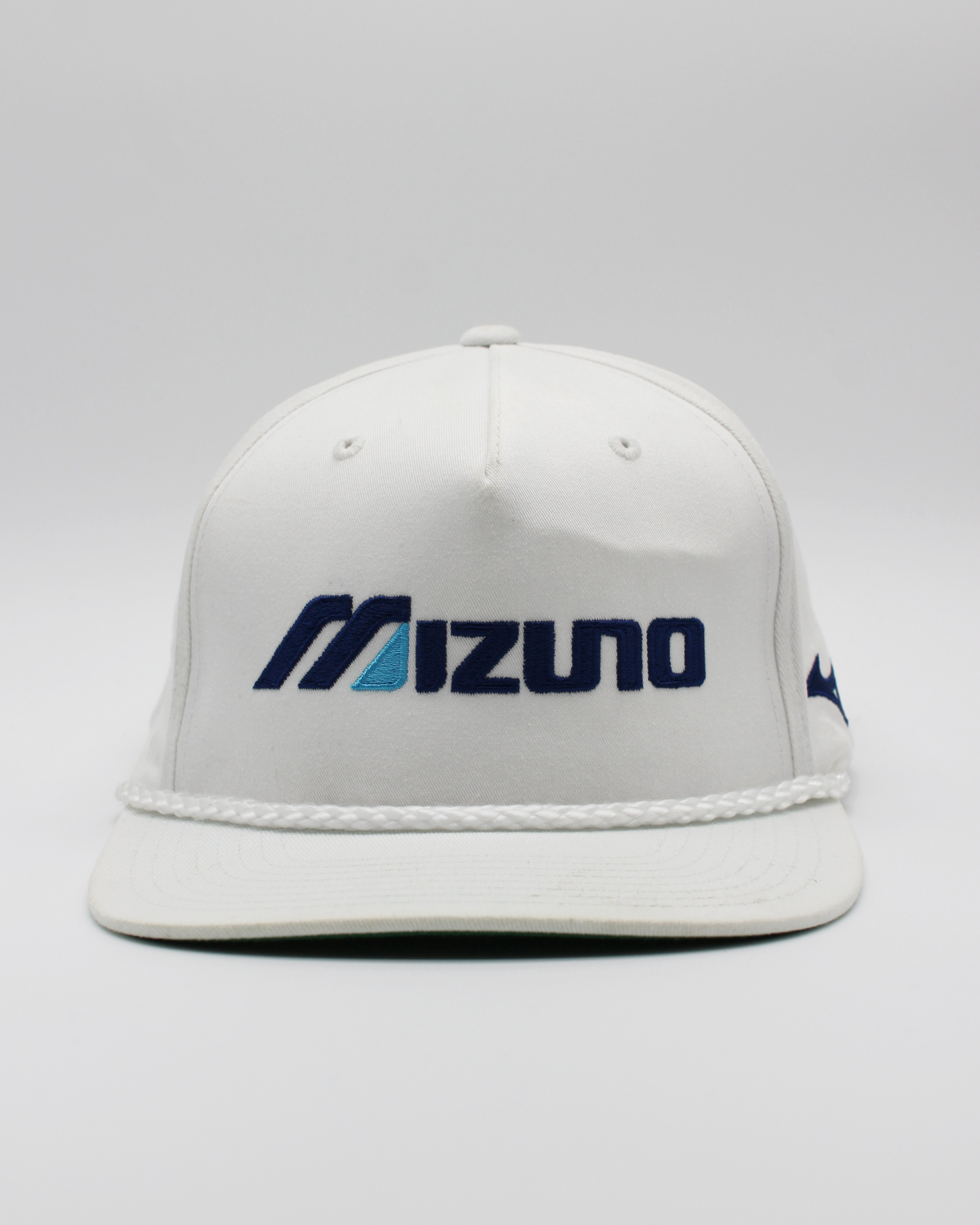 00s Mizuno White Rope Snapback Cap