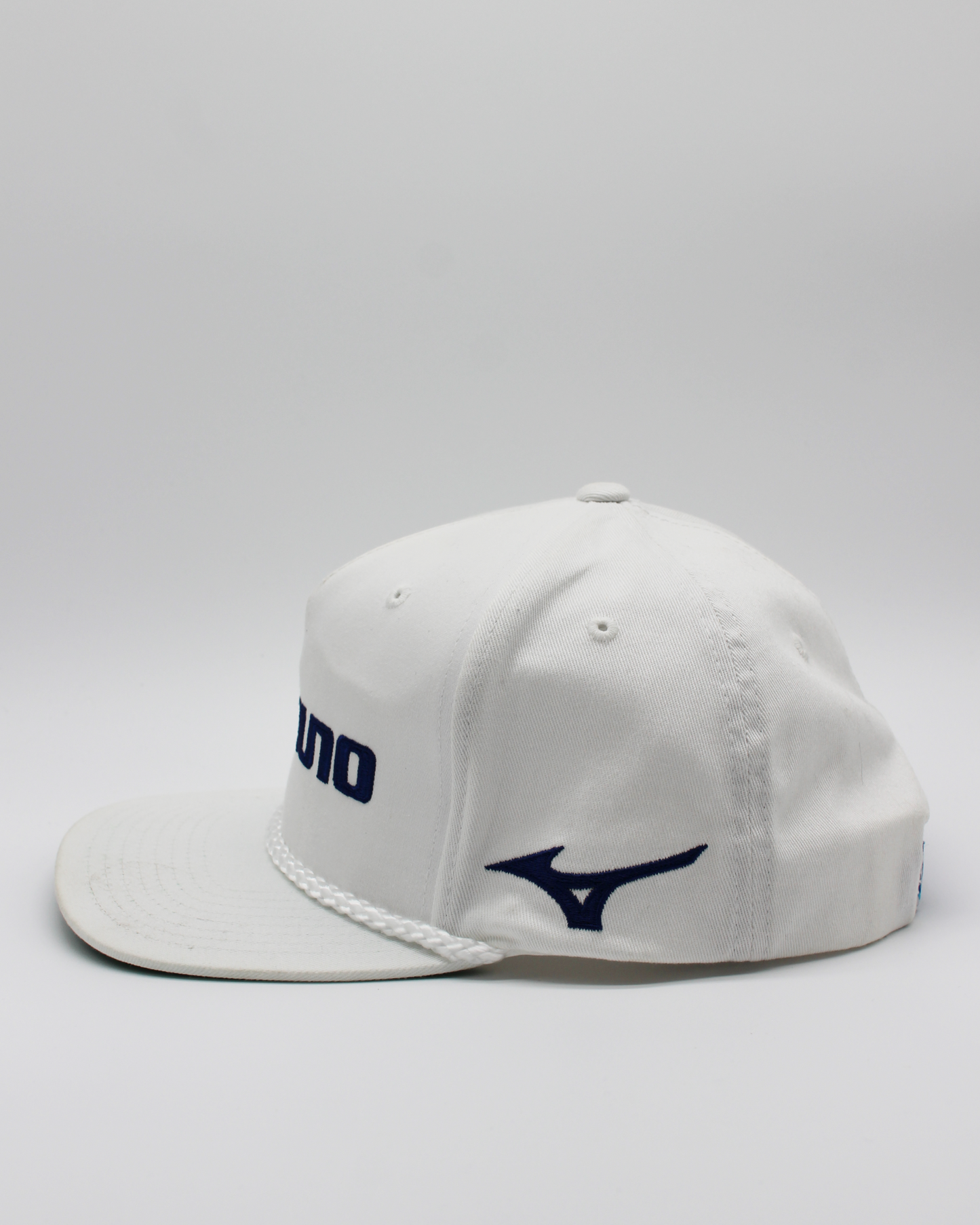 00s Mizuno White Rope Snapback Cap