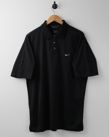 00s Nike Tiger Woods Black Polo (M)