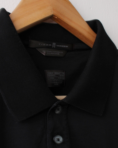 00s Nike Tiger Woods Black Polo (M)