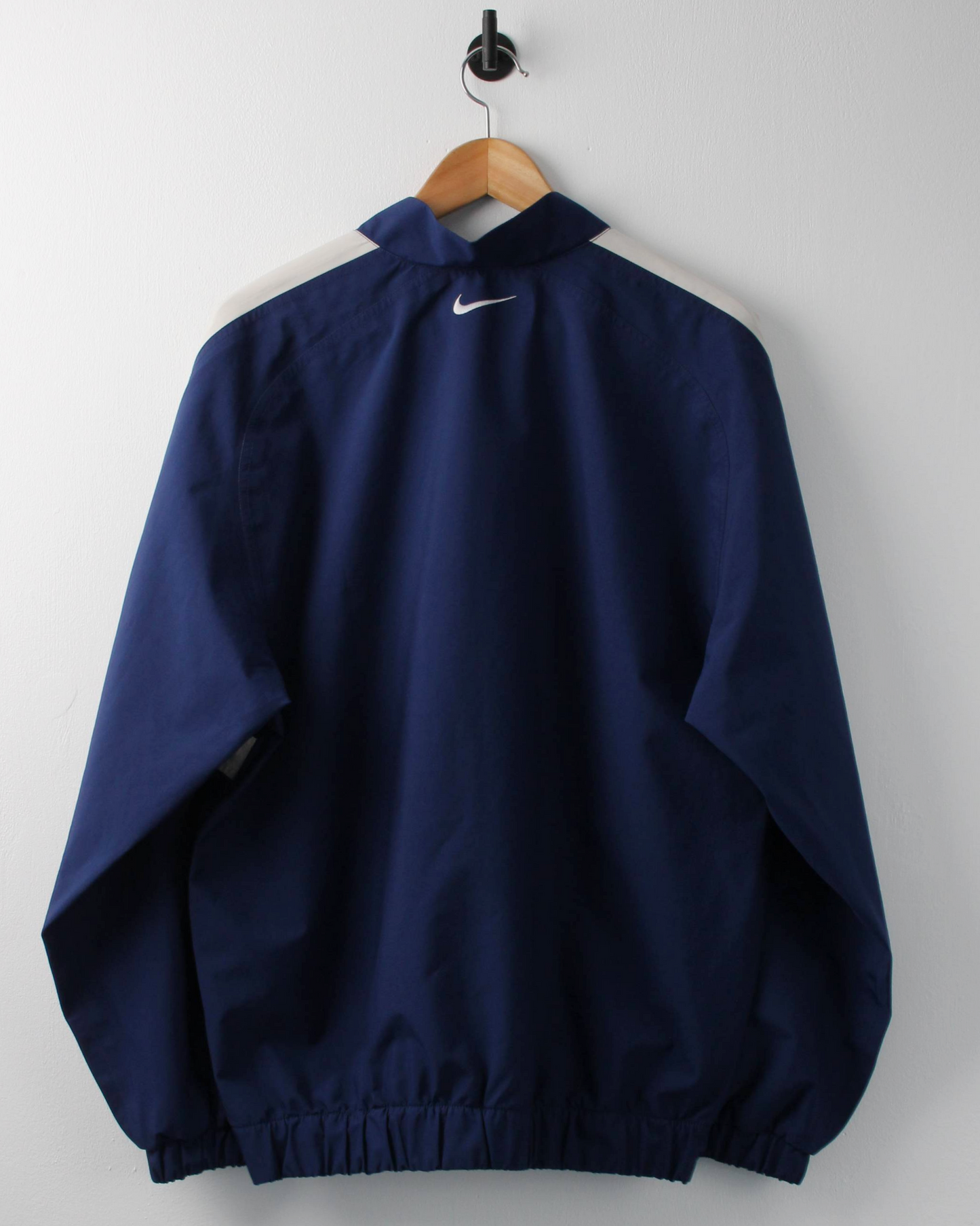 90s Nike Tiger Woods Yin Yang Navy Half Zip Windbreaker (M)