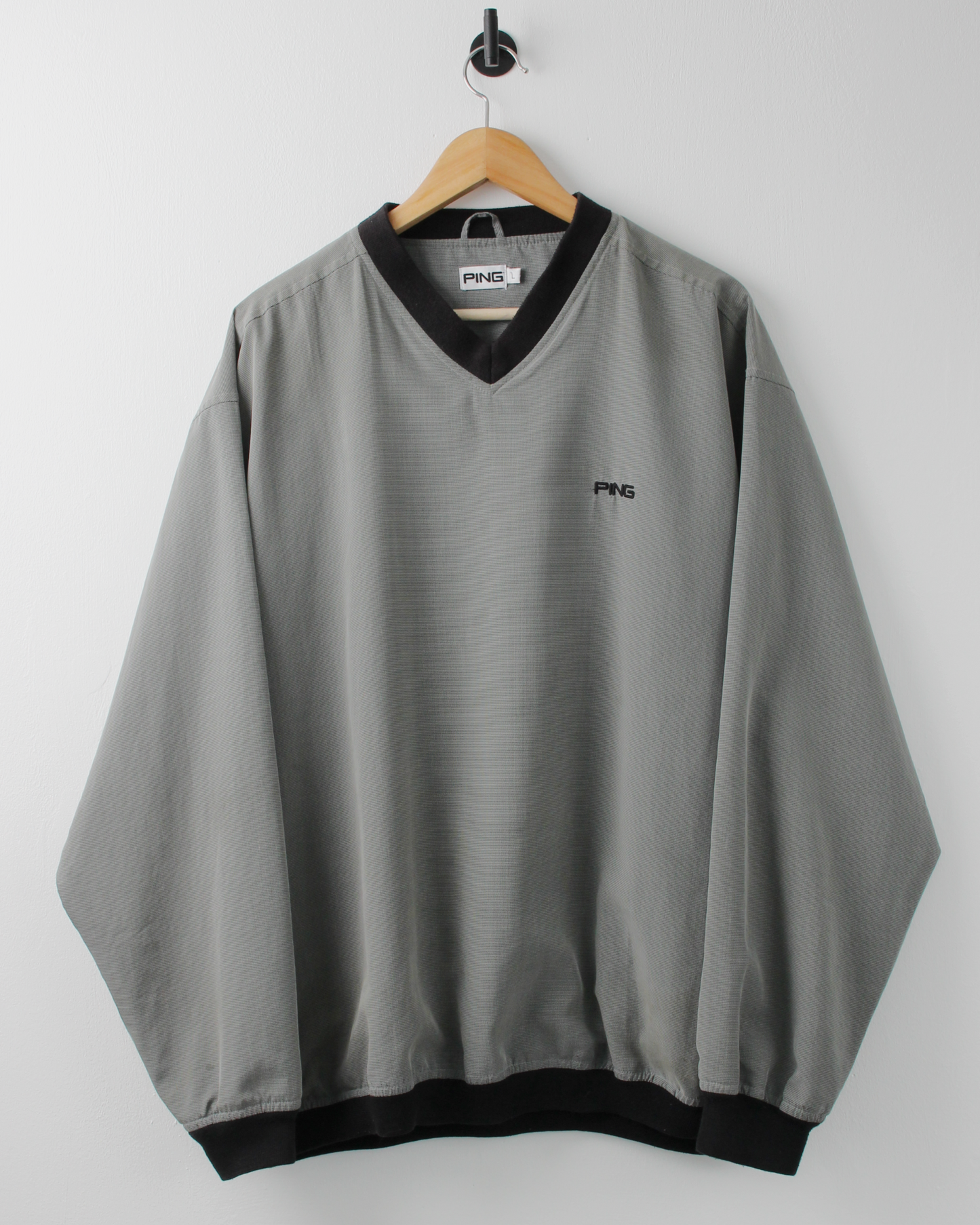00s Ping Micro Pattern Windbreaker (L)