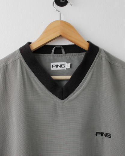 00s Ping Micro Pattern Windbreaker (L)