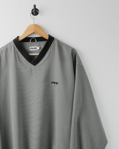 00s Ping Micro Pattern Windbreaker (L)