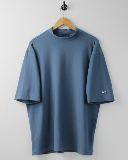 00s Nike Blue Mock Neck (L)