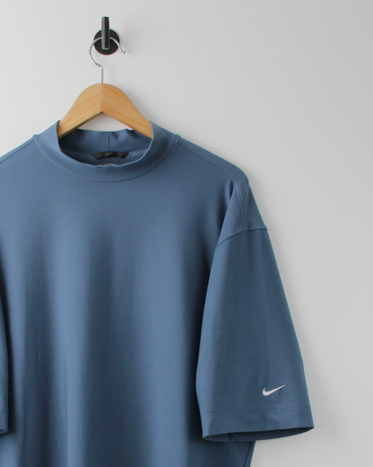 00s Nike Blue Mock Neck (L)
