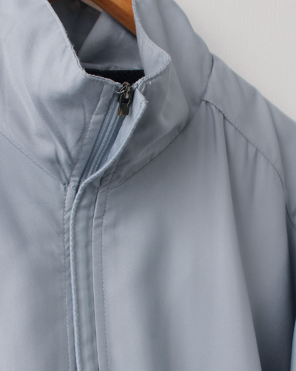 00s Nike Slate Blue Short Sleeve Windbreaker (M)