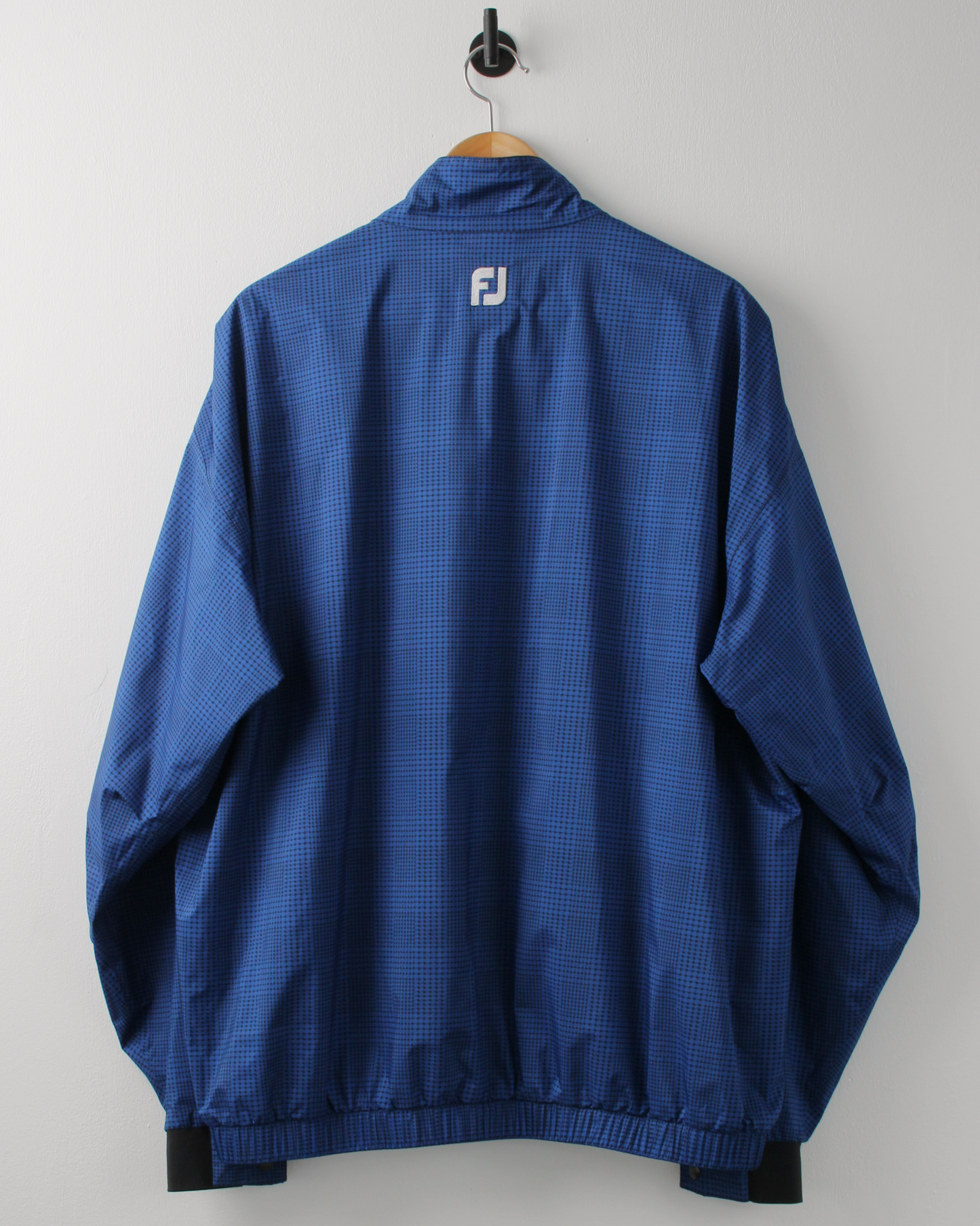 90s FootJoy Blue Micro Pattern Jacket (L)