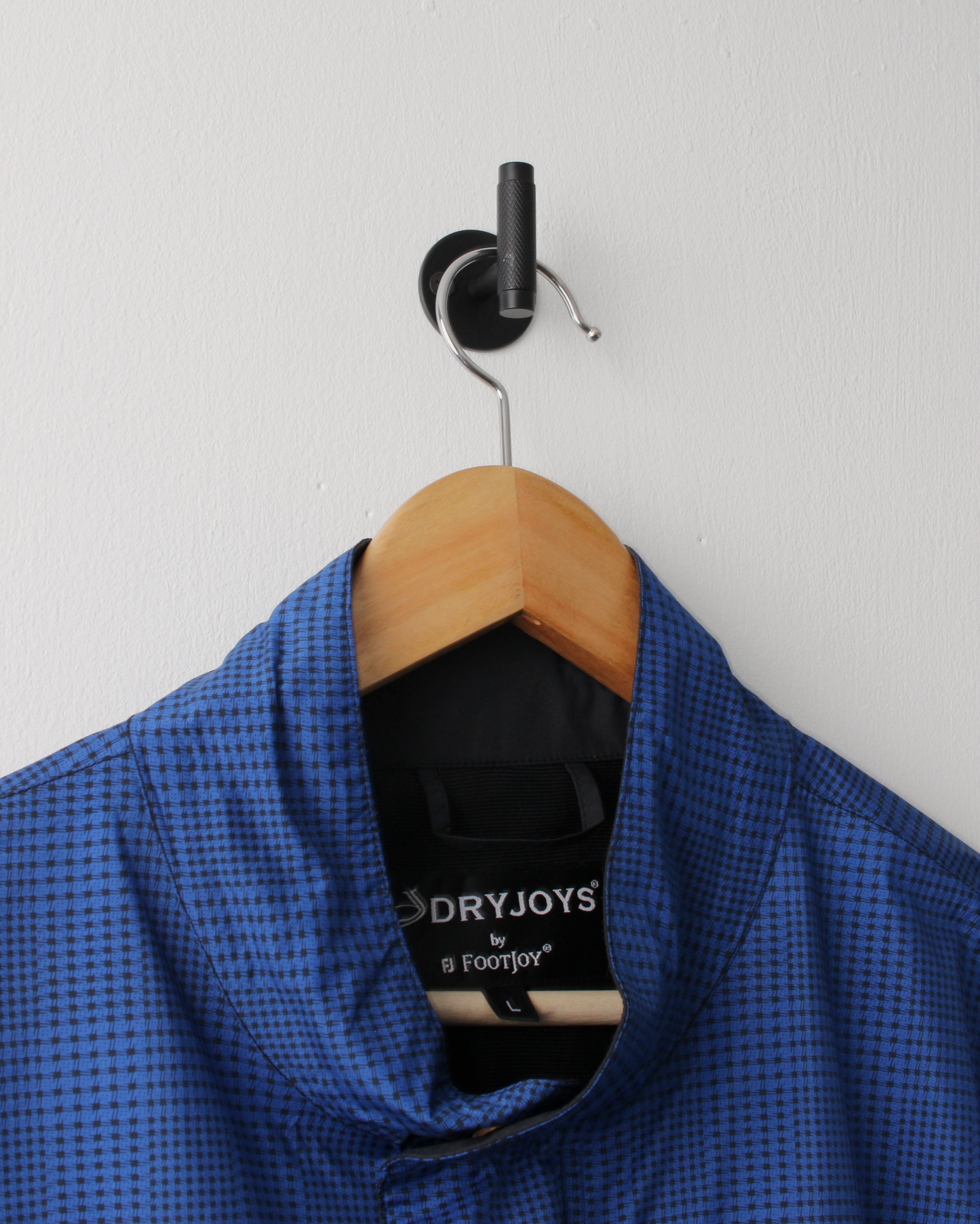 90s FootJoy Blue Micro Pattern Jacket (L)