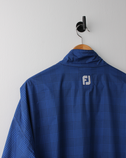 90s FootJoy Blue Micro Pattern Jacket (L)