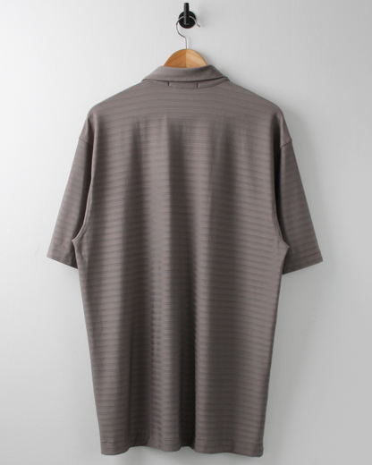 00s Nike Tiger Woods Grey Textured Polo (L)