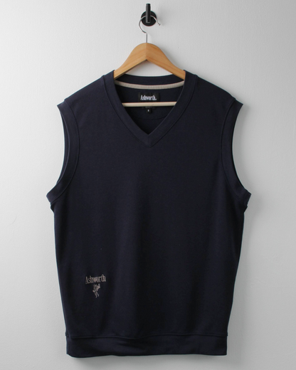 90s Ashworth Navy Sweater Vest (M)