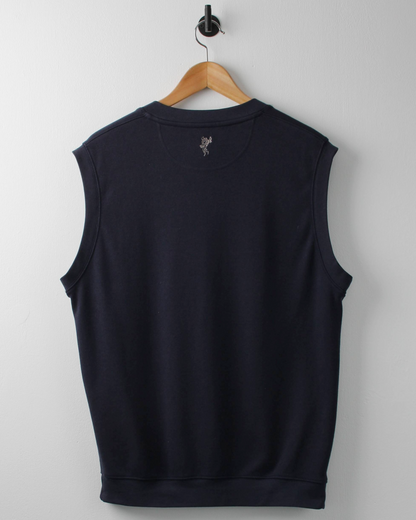 90s Ashworth Navy Sweater Vest (M)