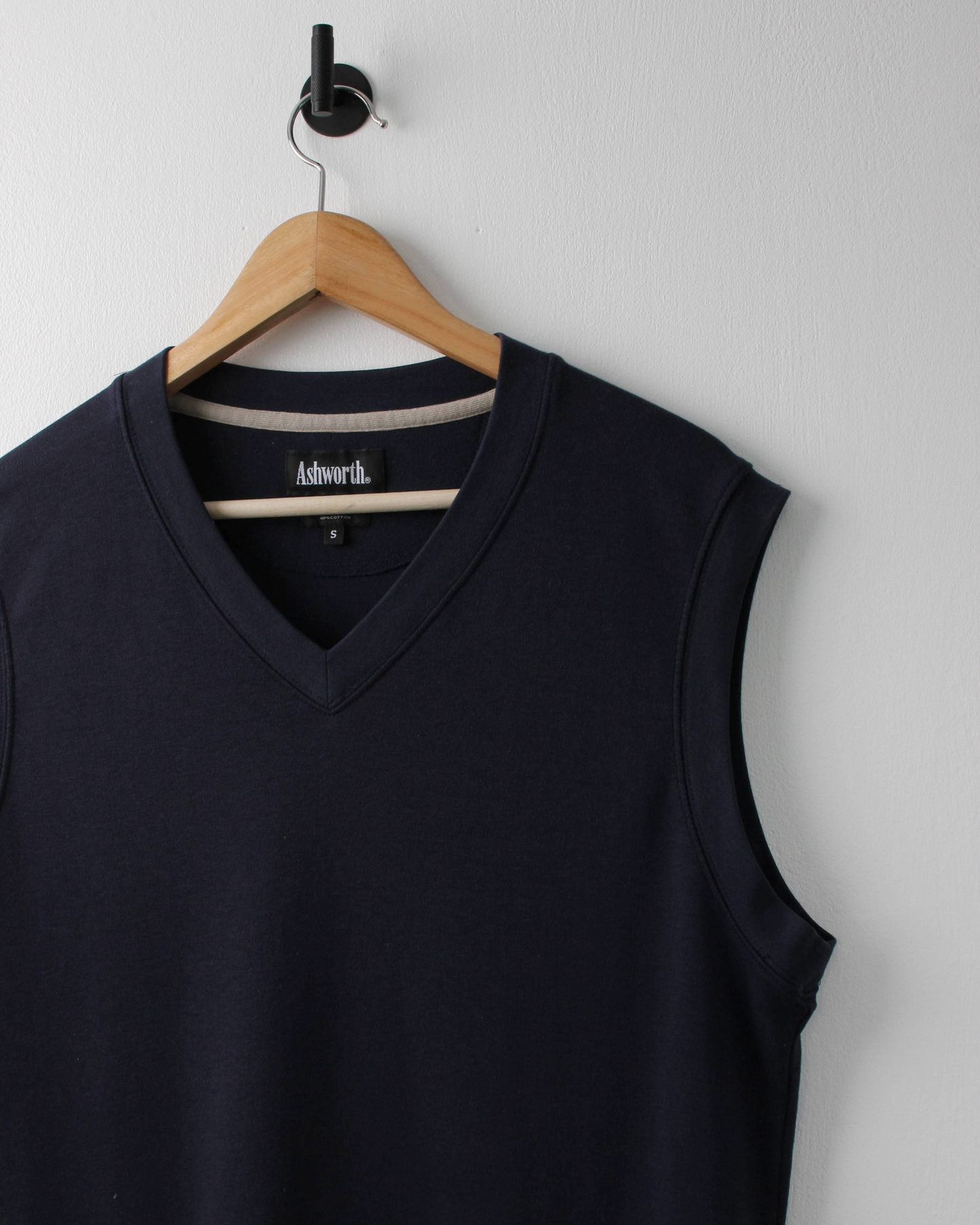 90s Ashworth Navy Sweater Vest (M)
