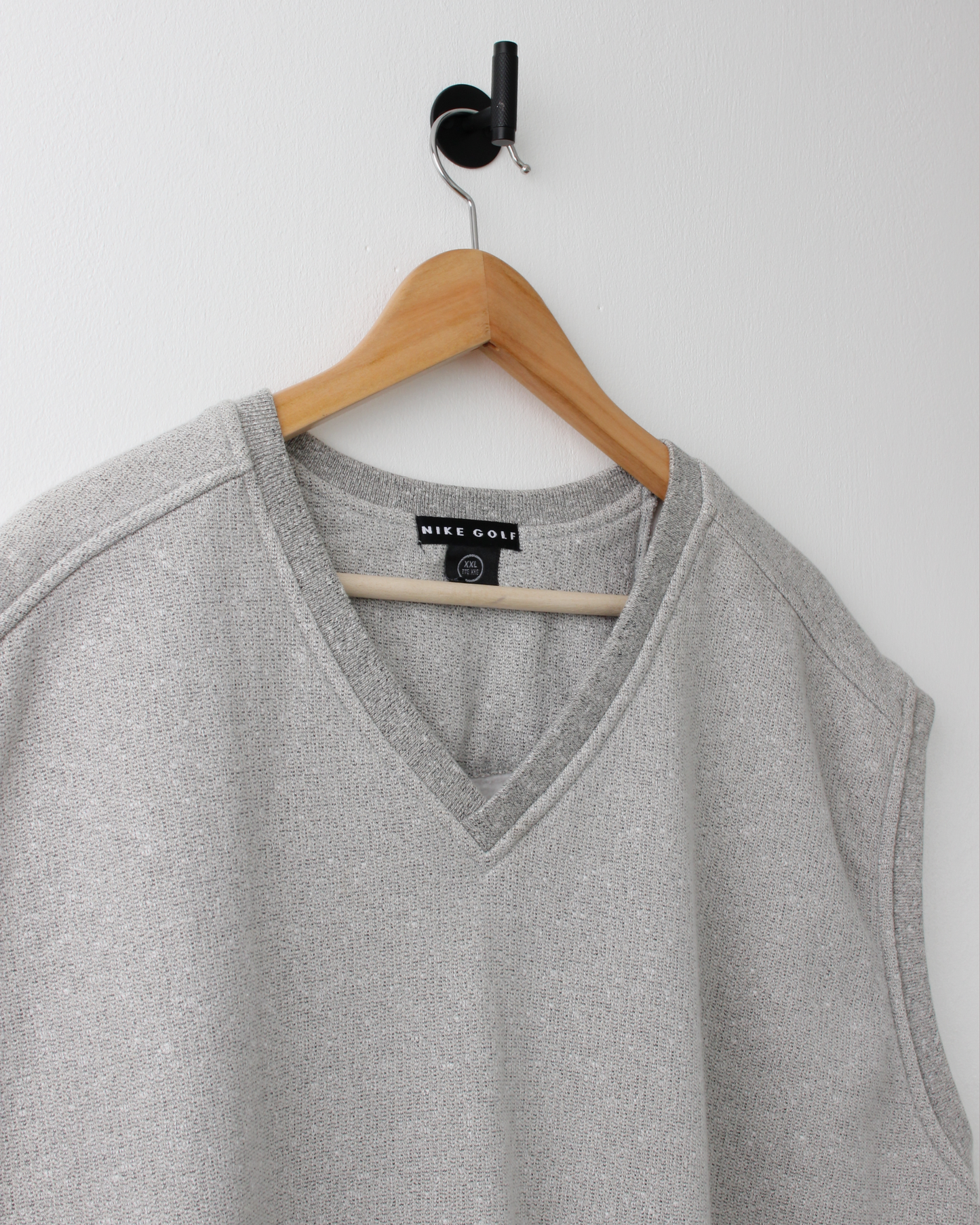 90s Nike Stone Grey Sweater Vest (XL)